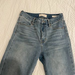 PACSUN light wash high rise